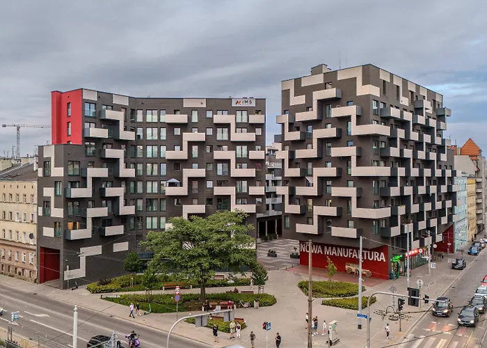 شقة Rentplanet - Nowa Manufaktura فروتسواف